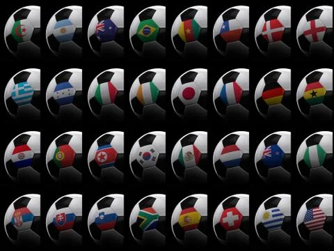 World cup 2010 Stock Illustration