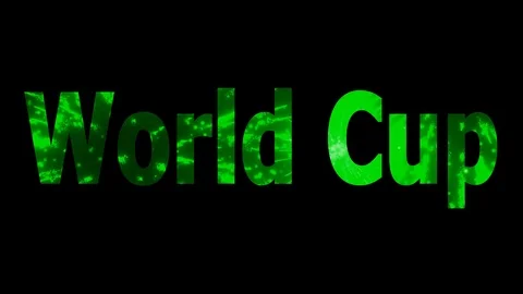 World Cup 2018 in Russia Loopable CG background V19 Stock Footage 90837563
