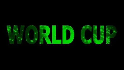 World Cup 2018 in Russia Loopable CG background V23 Stock Footage 90837607