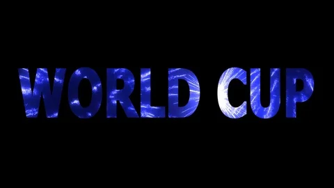 World Cup 2018 in Russia Loopable CG background V26 Video stock 90837626