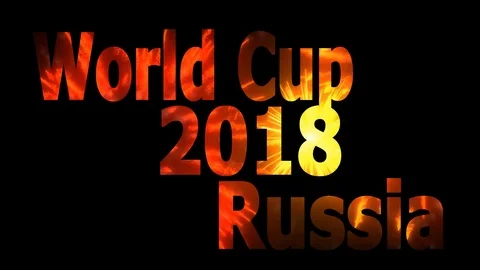 World Cup 2018 in Russia Loopable CG background V38 Stock-Footage 90837758