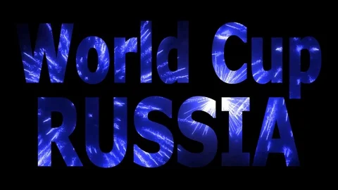 World Cup 2018 in Russia Loopable CG background V52 Stock Footage 90837891