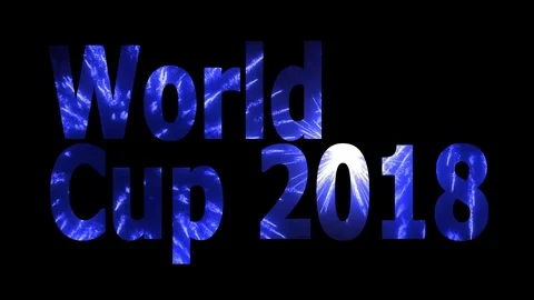 World Cup 2018 in Russia Loopable CG background V10 Stock Footage 90837951