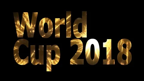 World Cup 2018 in Russia Loopable CG background V11 Video stock 90837953