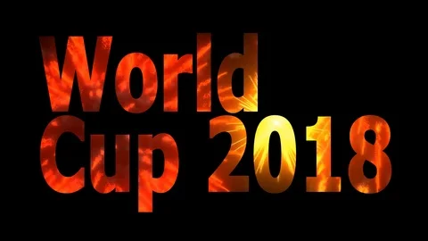 World Cup 2018 in Russia Loopable CG background V12 Stock Footage 90837975