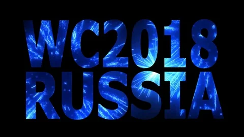 World Cup 2018 in Russia Loopable CG background V15 Stock Footage 90837995