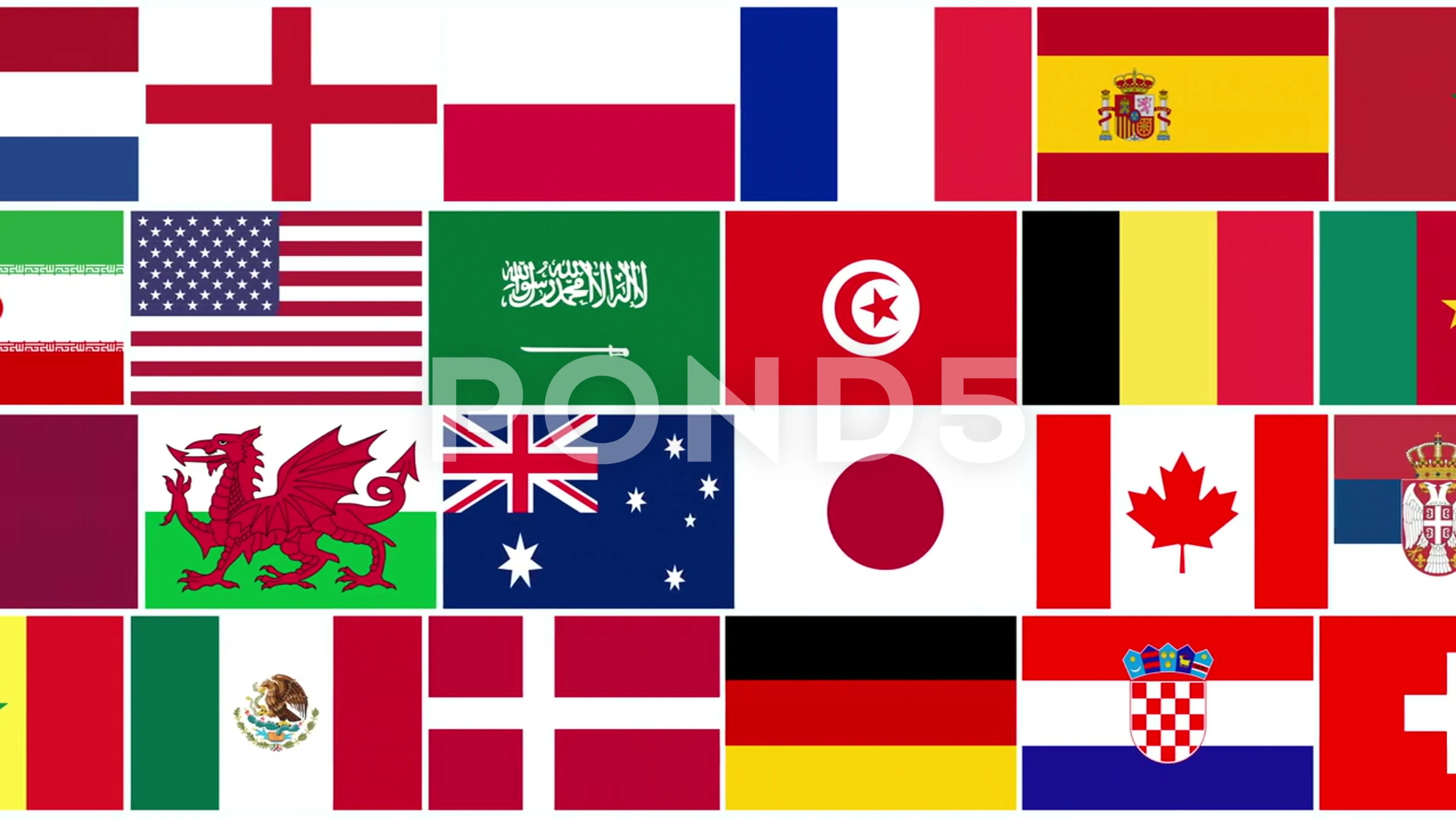 flags of the world 2022