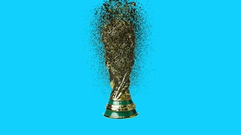 World cup disintegration Stock Footage 219286903