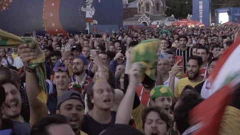 World cup fans Stock Footage 120268847