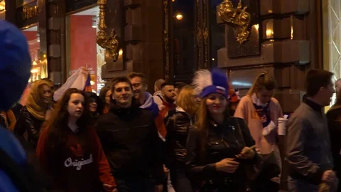 World cup fans Stock Footage 120268918