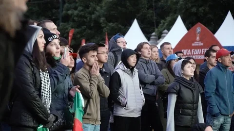 World cup fans Stock Footage 120268965