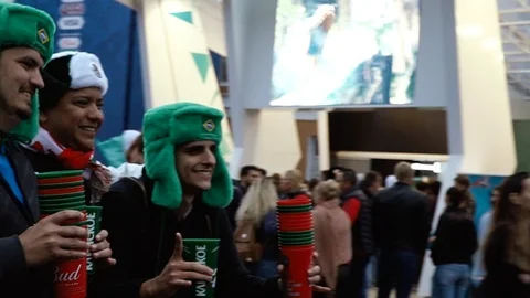 World cup fans Stock Footage 120268987