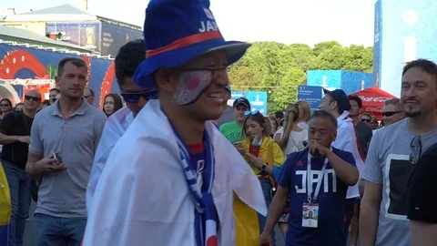 World cup fans Stock Footage 120268993
