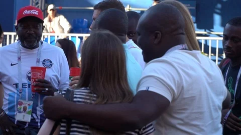 World cup fans Stock Footage 120269015