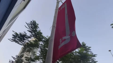 World Cup Flag 4K Stock Footage 212049150