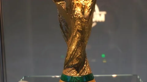 World Cup Roll Up Stock Footage 200596843