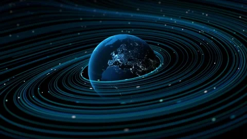 World Data Flow Stock Footage 278318315