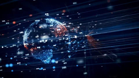 World Digital Globe Stock Footage 168920127