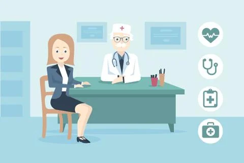 World doctors day Stock Illustration