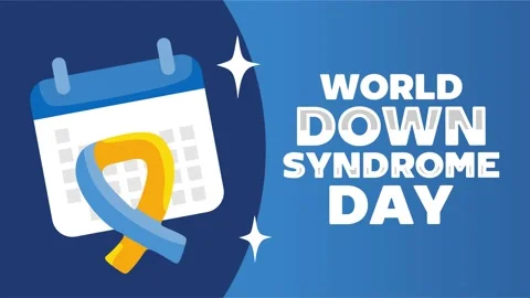 World Down Syndrome Day for better public health 스톡 동영상 345101189