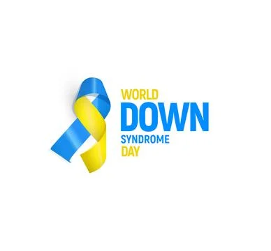 World down syndrome day, vector illustration template. 스톡 일러스트