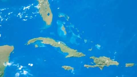 World, earth is rotating in green screen animation. Stock Footage 97285877