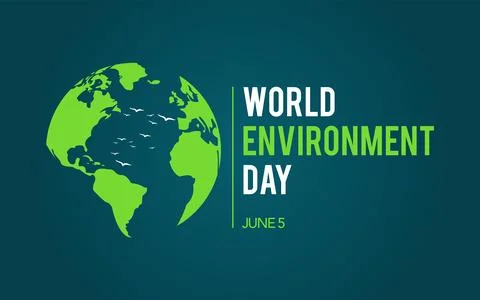 World Environment Day 5 June 2025 Stock Illustration