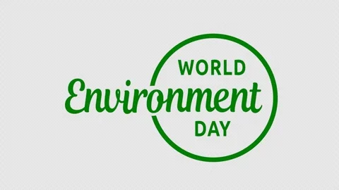 World Environment Day animation 스톡 동영상 304806768