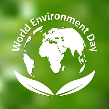 World Environment Day banner. Vector illustration. Stock Illustration