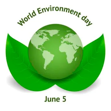 World environment day concept Stock Illustration