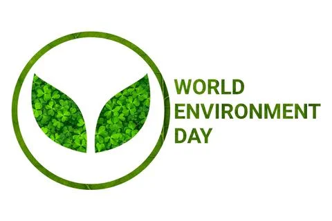 World Environment Day concept Illustrazione stock