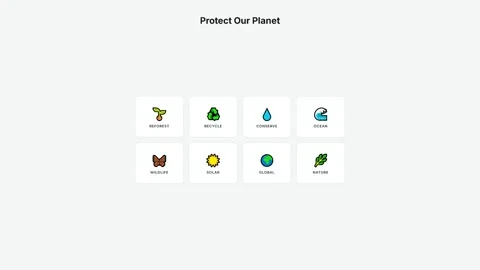 World Environment Day - Earth Protection Animation Stock Footage 337362445