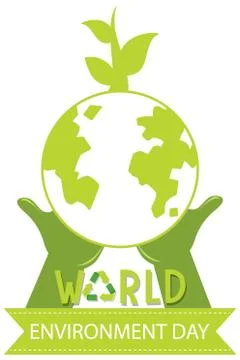 World environment day icon Stock Illustration