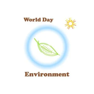 World environment day Stock Illustration