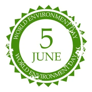 World Environment Day. Stock Illustration
