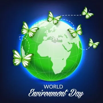 World Environment Day. Stock Illustration