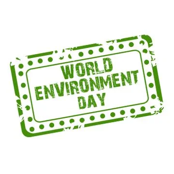 World Environment Day. Illustrazione stock