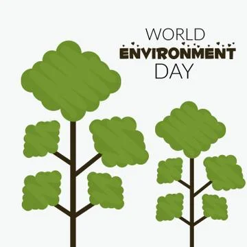World Environment Day. Stock Illustration