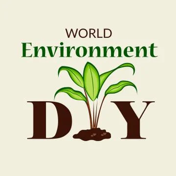 World Environment Day. Stock Illustration