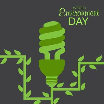 World Environment Day. Stock Illustration