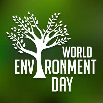World Environment Day. Stock-Illustration