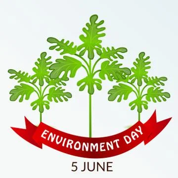 World Environment Day. Stock Illustration