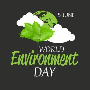 World Environment Day. Stock-Illustration