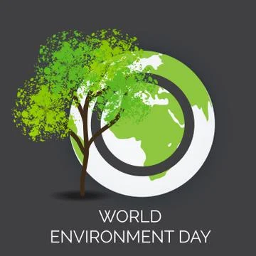 World Environment Day. Stock Illustration