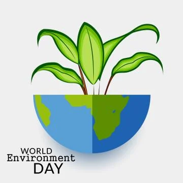 World Environment Day. Stock Illustration