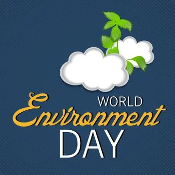 World Environment Day. Stock Illustration