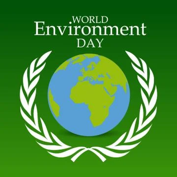 World Environment Day. Stock Illustration