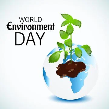 World Environment Day. Stock Illustration