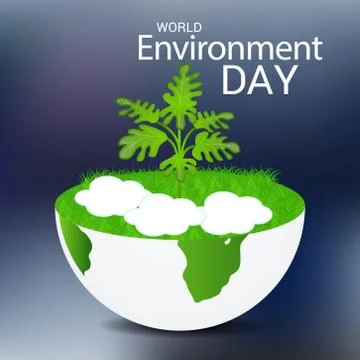 World Environment Day. Stock Illustration