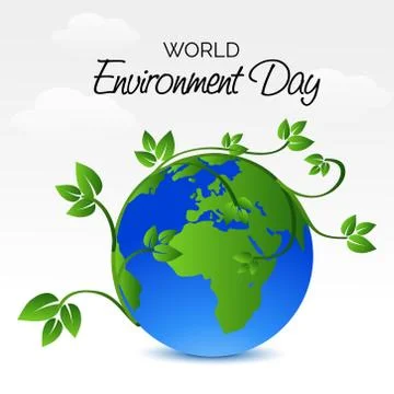 World Environment Day. Stock Illustration